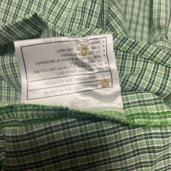 Ariat Shirt Pro Series Button Down Plaid Cotton Blend Long Sleeve Size XXL - Picture 6 of 14